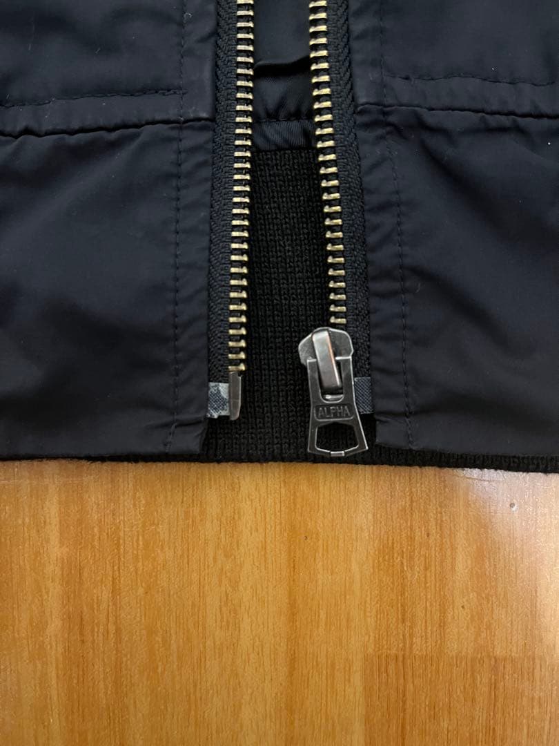 Alpha Industries スカジャン 刺繍 Japan 龍　鷹　Mサイズ