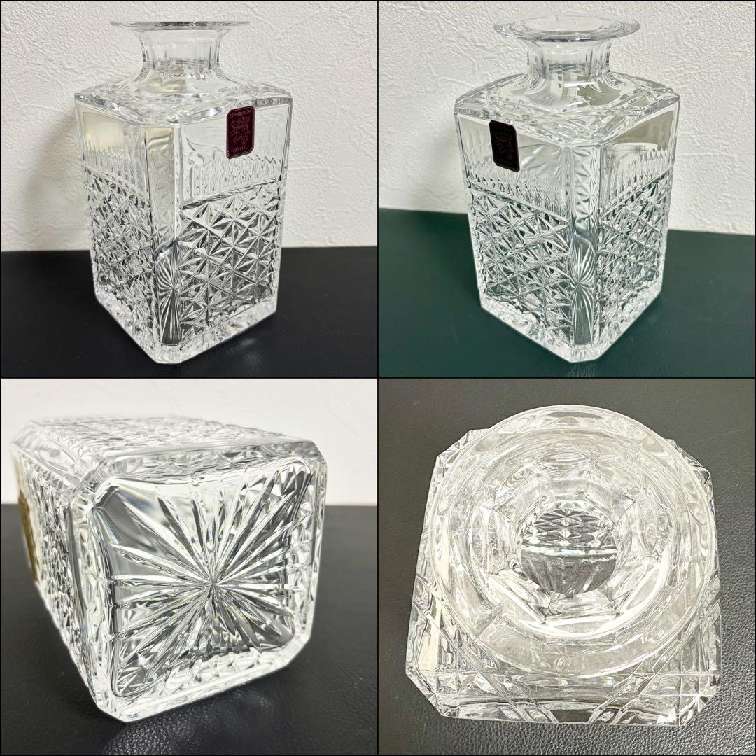 グレンフィディック30年 空ボトル 銀製牡鹿蓋 エディンバーグデキャンタ