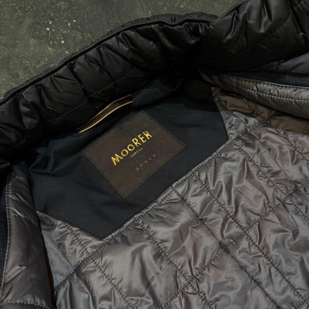 h*2様 イタリア製 MOORER ムーレー MINOSSE パデッドトレンチコ