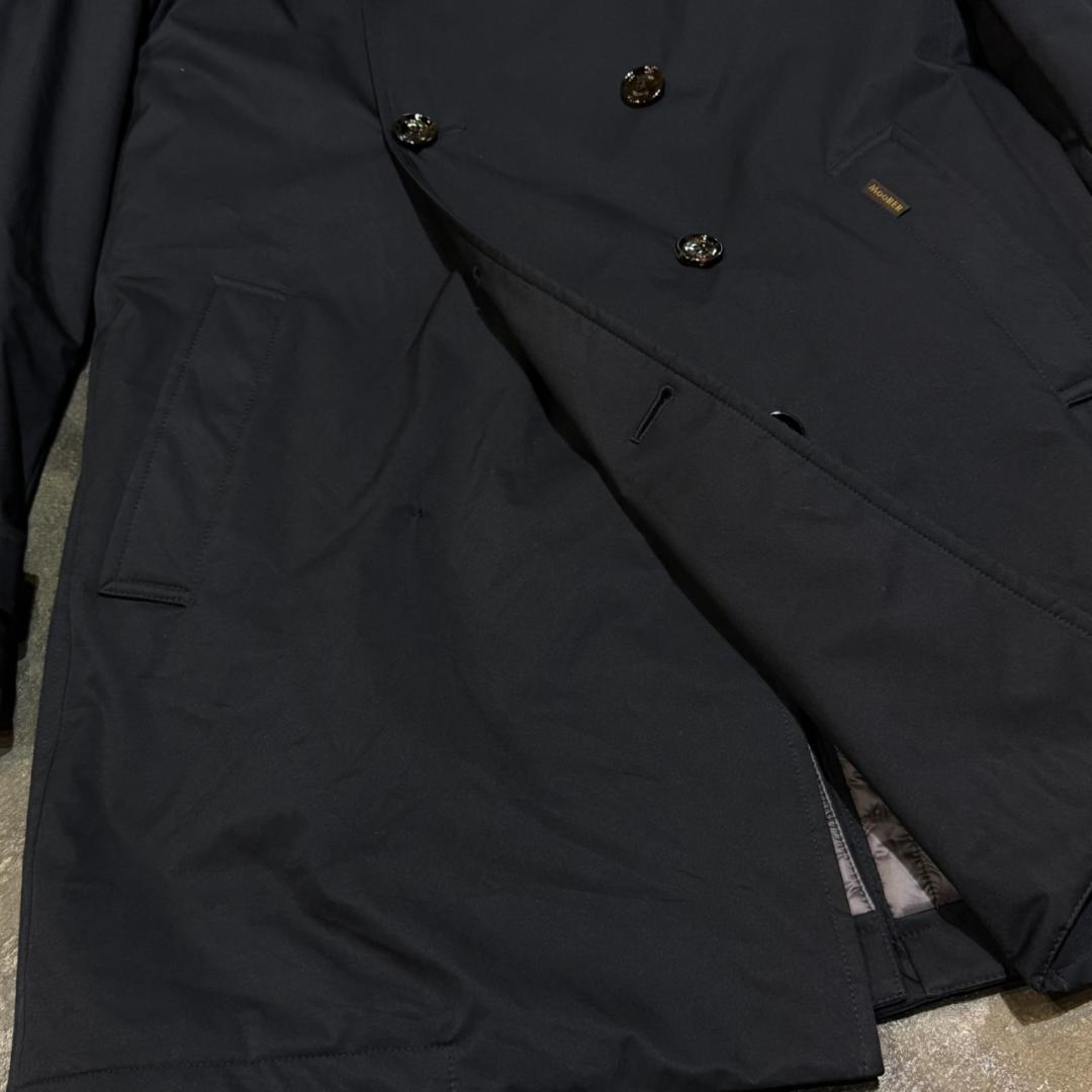 h*2様 イタリア製 MOORER ムーレー MINOSSE パデッドトレンチコ