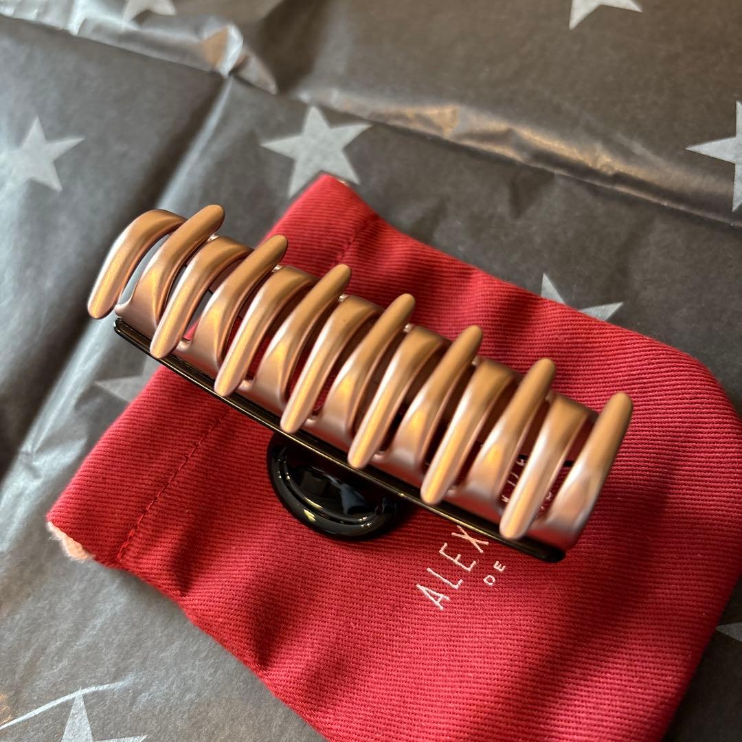 最終値下げ❗️アレクサンドルドゥパリ♡クリップ♡美品♡ブラック