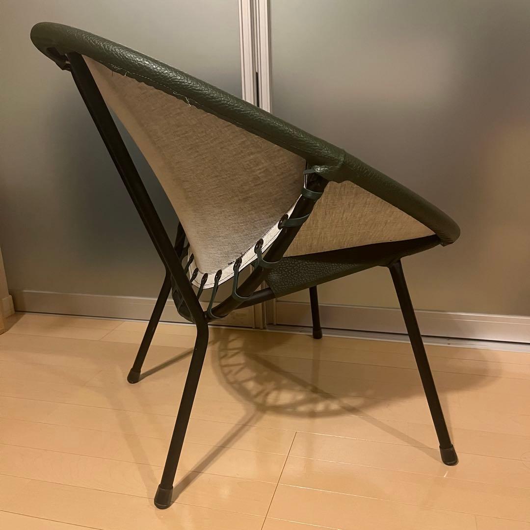 ダークグリーン シェルチェア