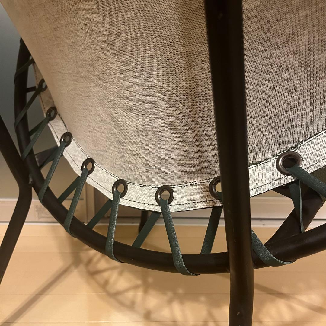 ダークグリーン シェルチェア