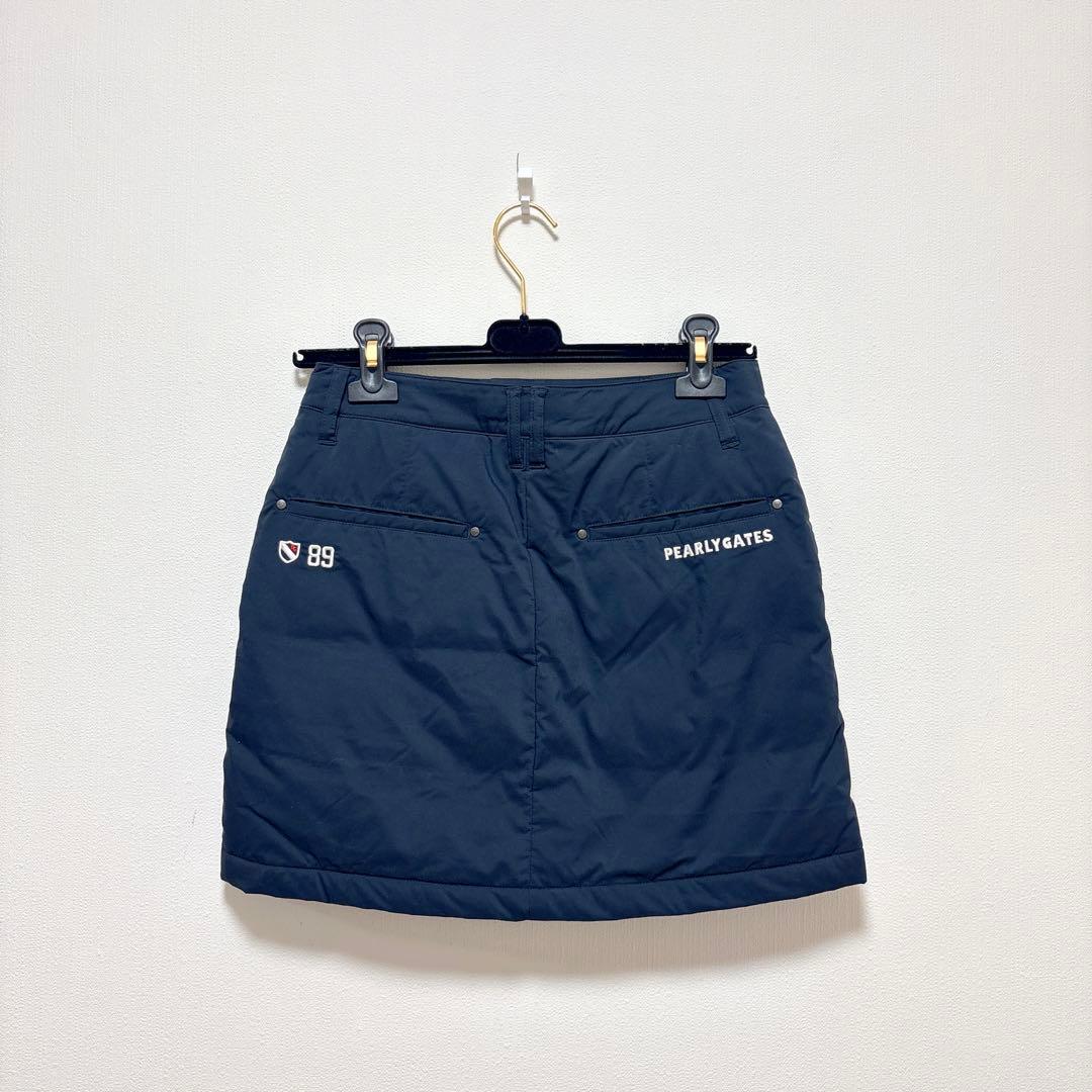 【PEARLY GATES】新品　ダウン風綿入りスカート【レディース】ゴルフ　冬