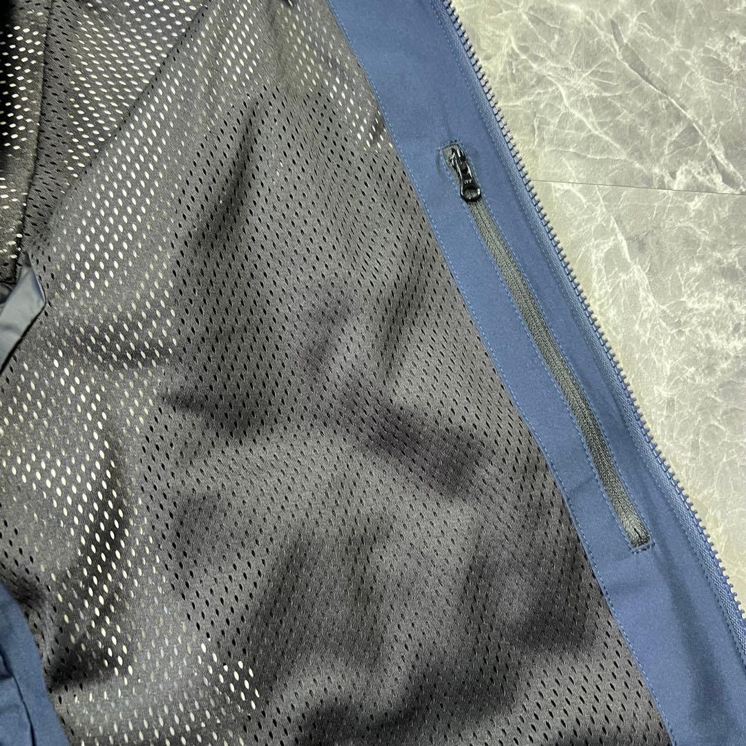 極美品　マムート　アヤコプロ　フーデッドジャケット　ゴアテックス　ネイビー　L