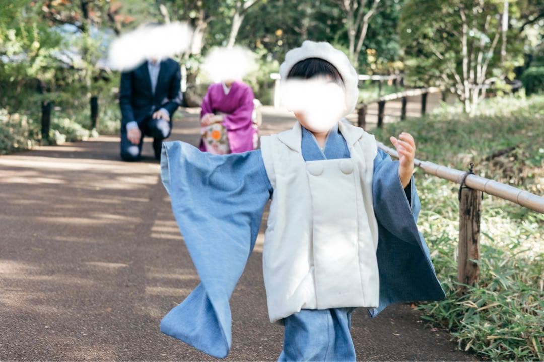 3歳男の子　七五三　着物