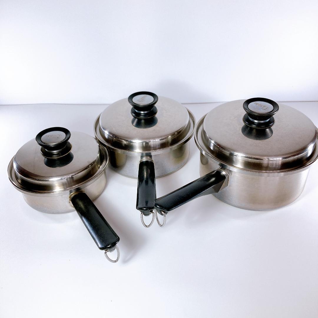 アムウェイ クイーン 大中小ソースパンセット 旧モデル|2252|