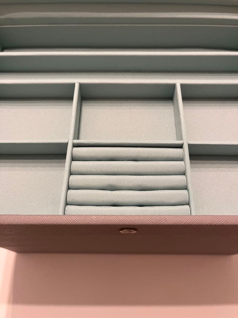 STACKERS ジュエリーボックス　グレー　ミントグリーン