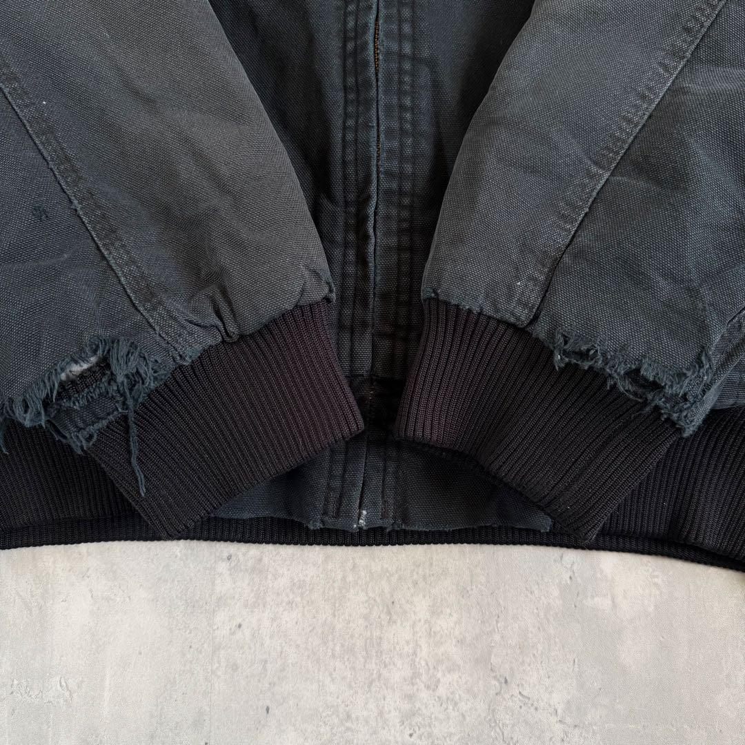 80~90s ノーブランド ダックジャケット グッドフェード M キルティング