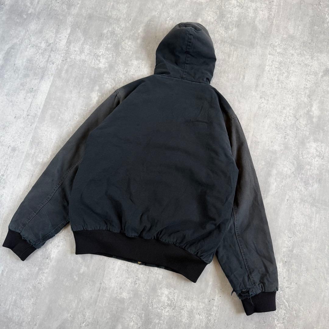 80~90s ノーブランド ダックジャケット グッドフェード M キルティング