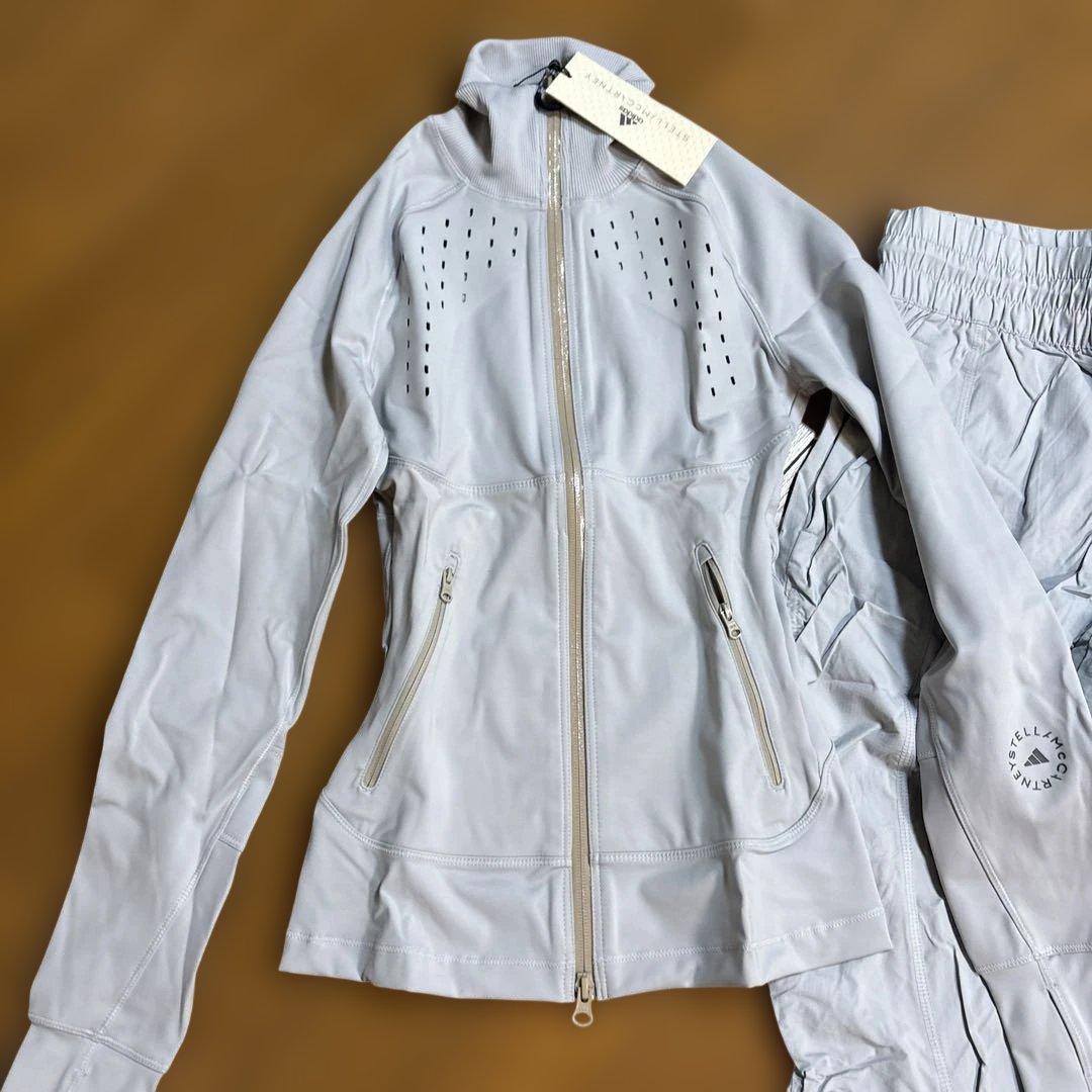 ステラマッカートニー　ライトグレー ジャージ上下セット 2XS新品