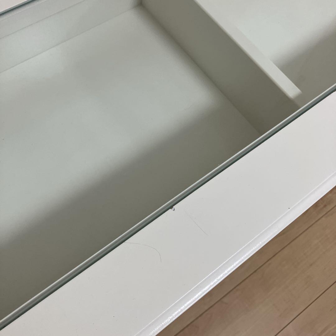 IKEA カウンター ハイテーブル 飾り棚 ガラスショーケース 見せ収納 店舗◎