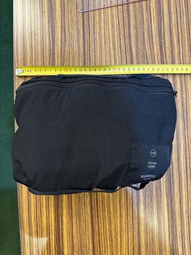 【1月最終値下】テアトラteatora デバイスコート　Packable 1 黒