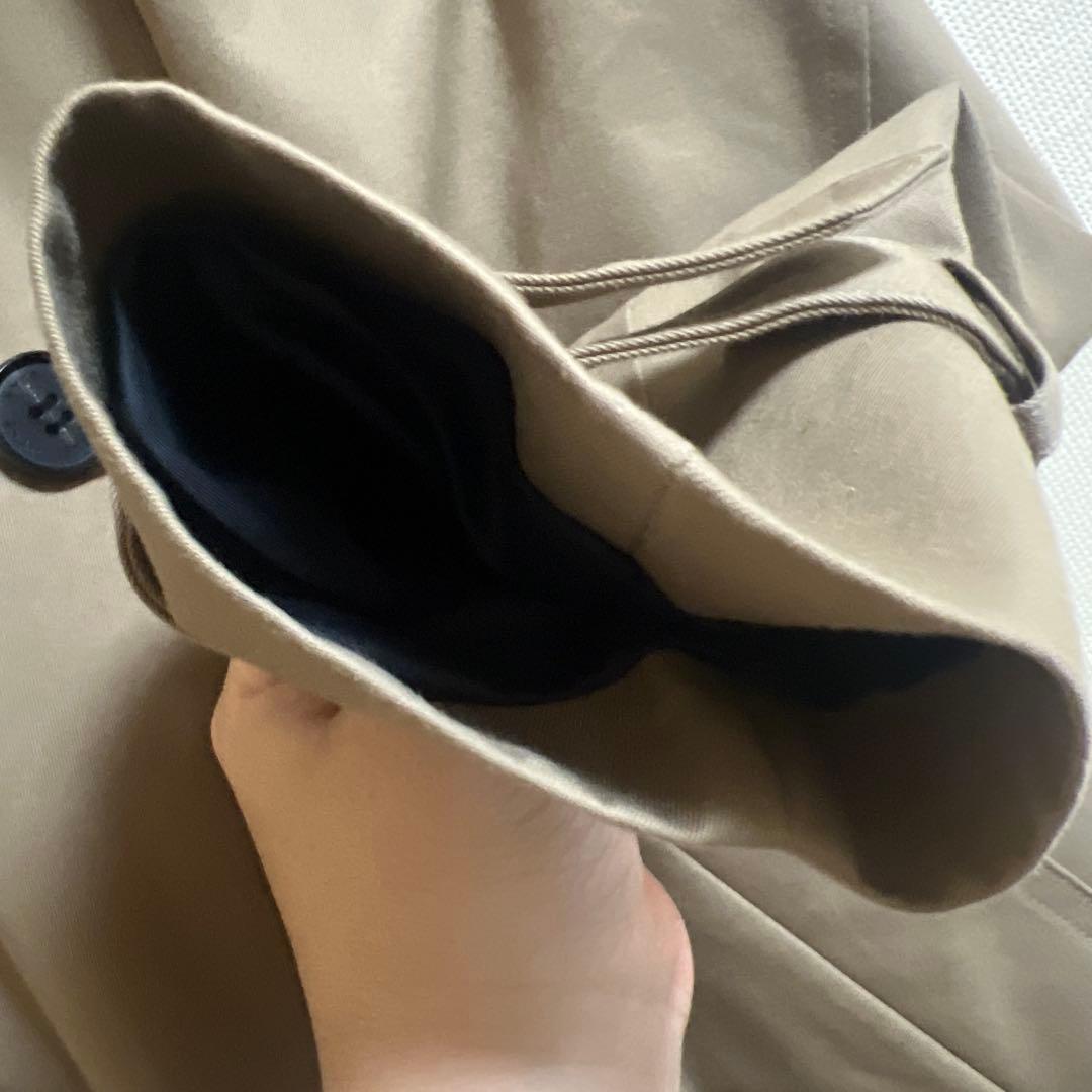 美品HYKE ハイク BIGFIT トレンチコート 2 ライナー付 ビッグ