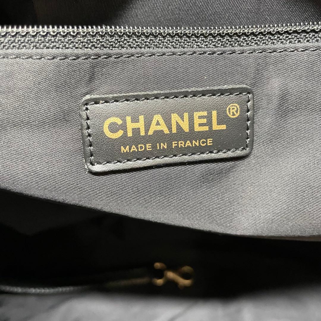 r*♡様 CHANEL ニュートラベルラインMM シャネル ブラック トートバッ