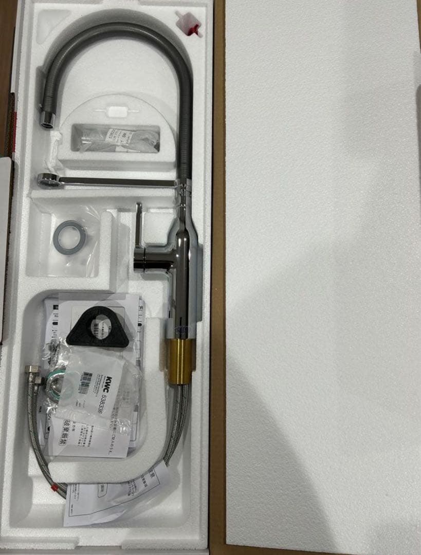 展示品 KWC SIN キッチン用混合水栓 定価約15万円 モデルルーム