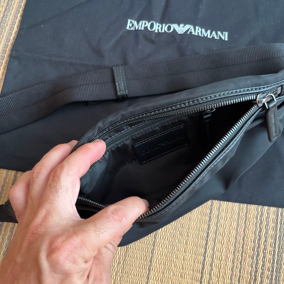 EMPORIO ARMANI ボディバッグ ブラック