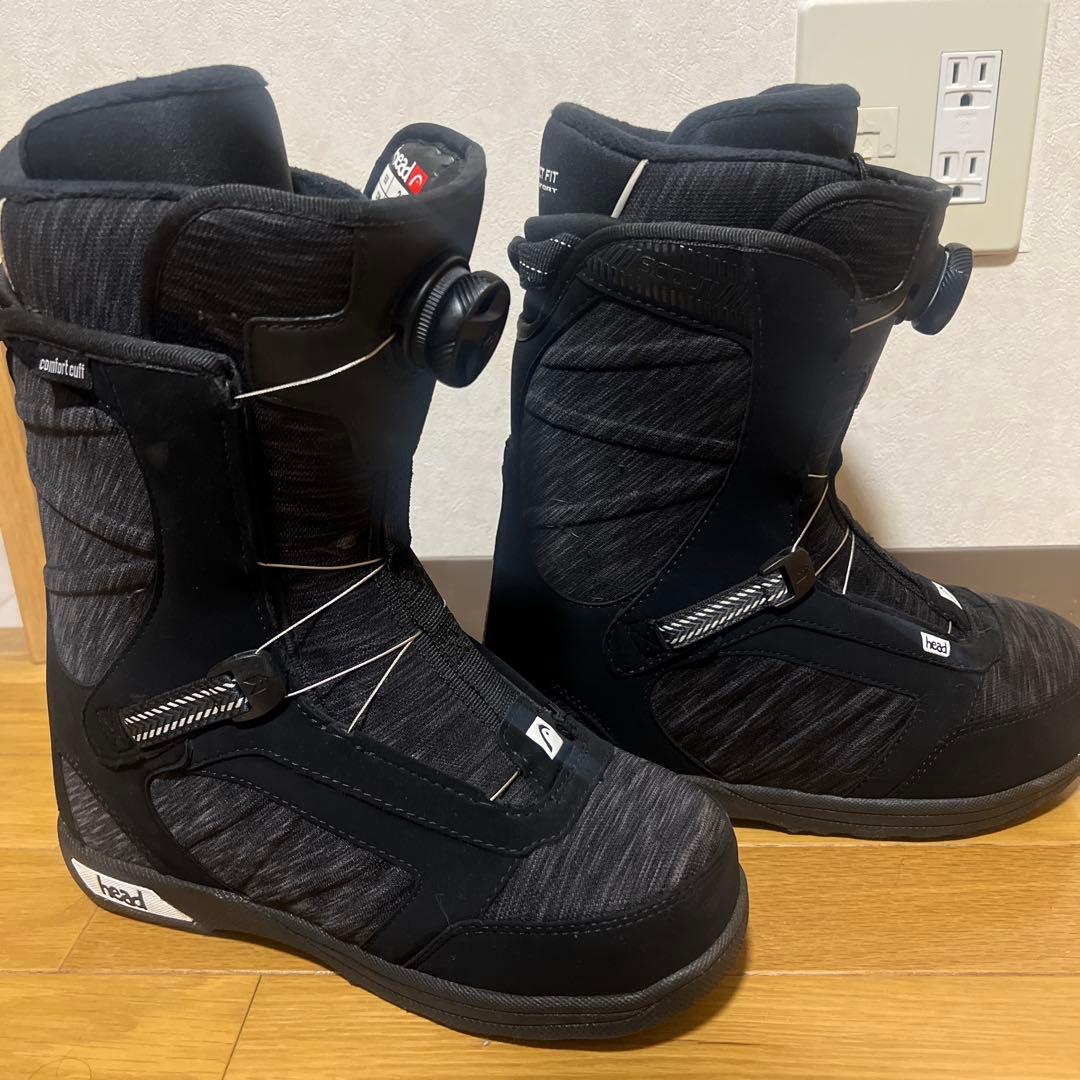 HEAD BOAシステム スノーボードブーツ ブラック