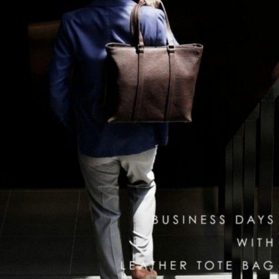 土屋鞄 トーンオイルヌメ デイリートート バッグ ユニセックス