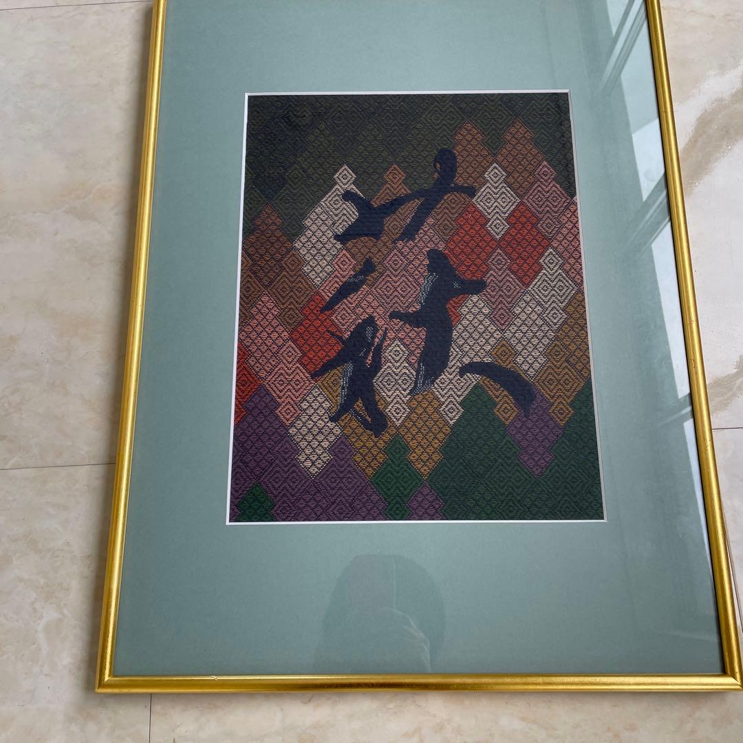 こぎん刺し　木村操作品　萩