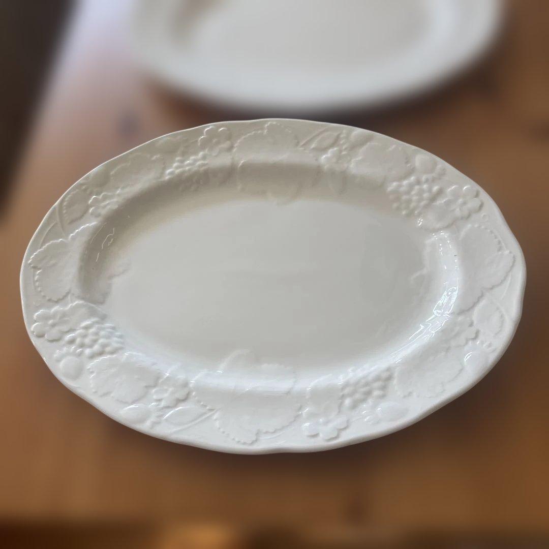 ウエッジウッドディナープレート　　大皿２枚セット38.5CM