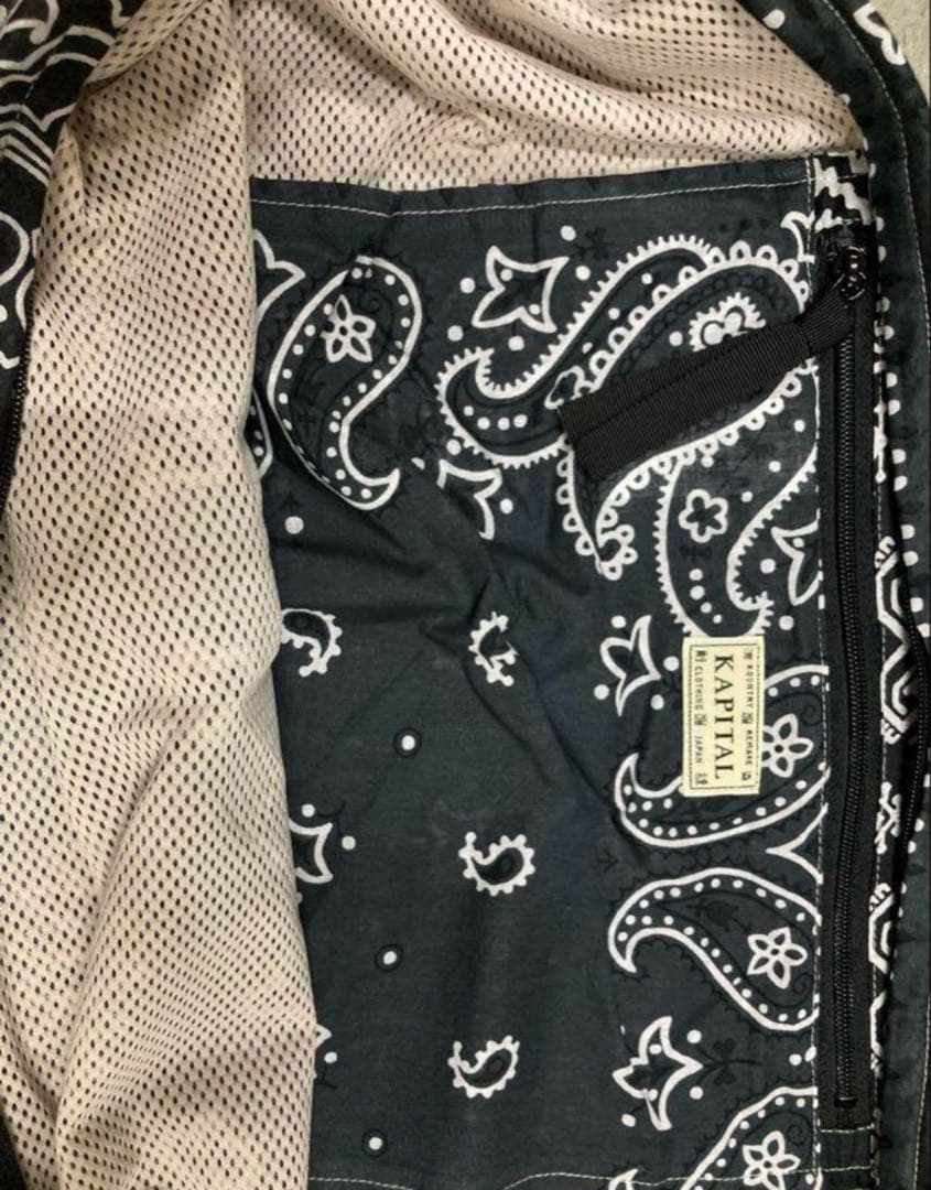 KAPITAL ガーゼ バンダナパッチワークpt TRANSITスナフキンBAG