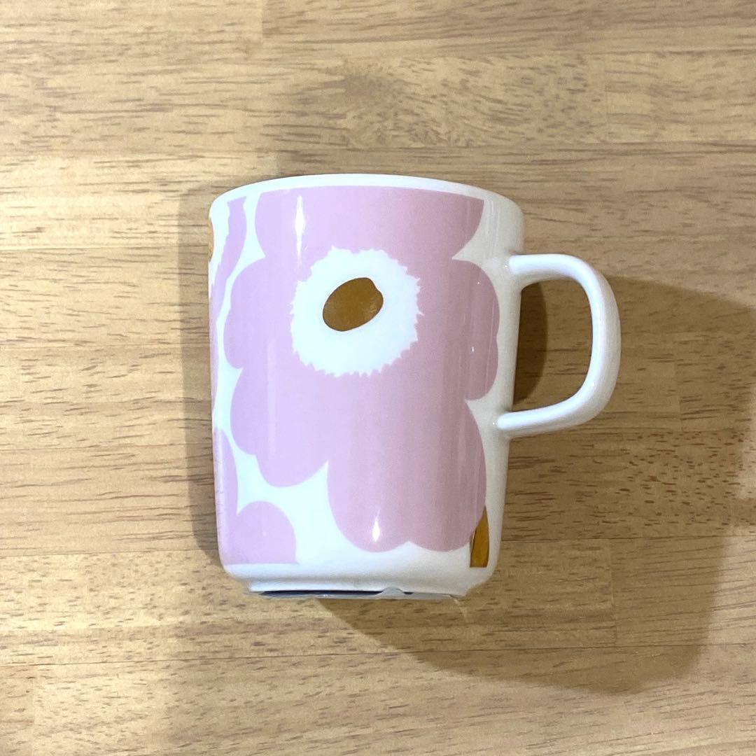 marimekko ピンクゴールド　ピンク　マグカップ　プレート　新品