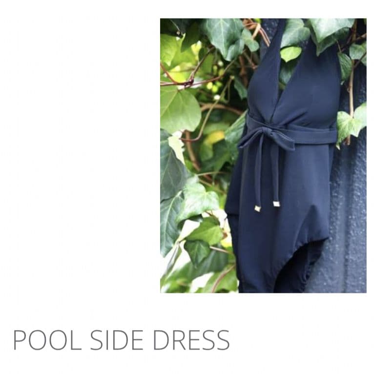 7月末販売終了 新品 MADISON BLUE SPEEDO プールサイドドレス