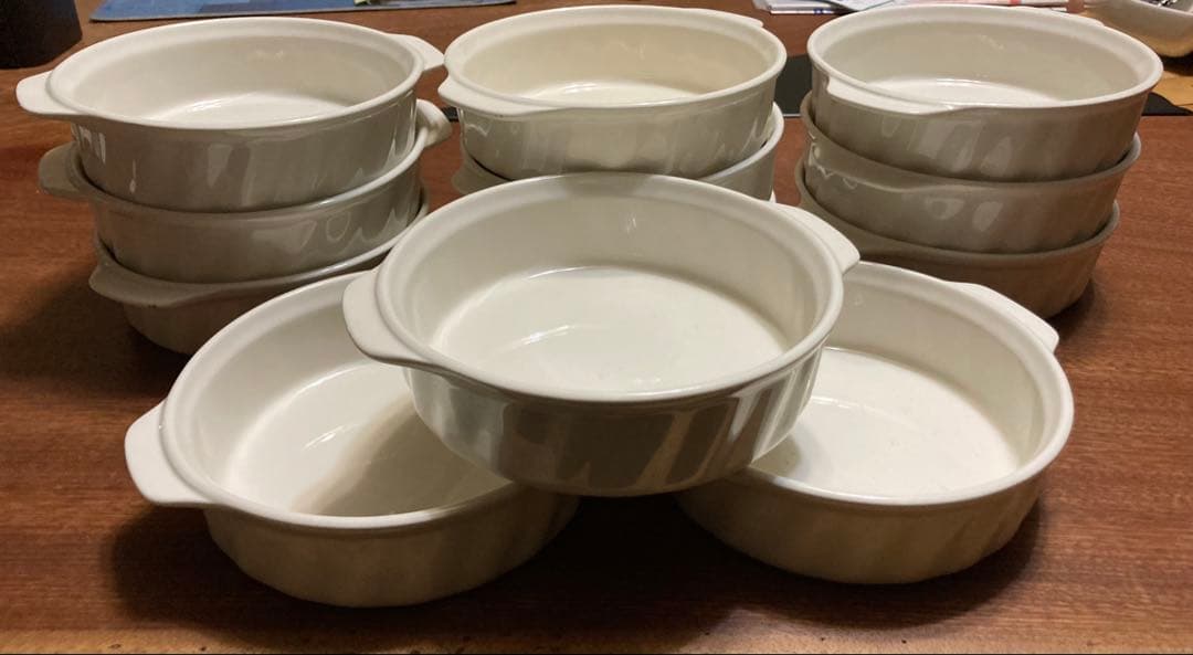 グラタン皿(直径約15cm)・12枚