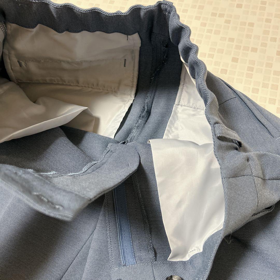 【美品】グリーンレーベルリラクシング パンツスーツ ノーカラー 36セットアップ