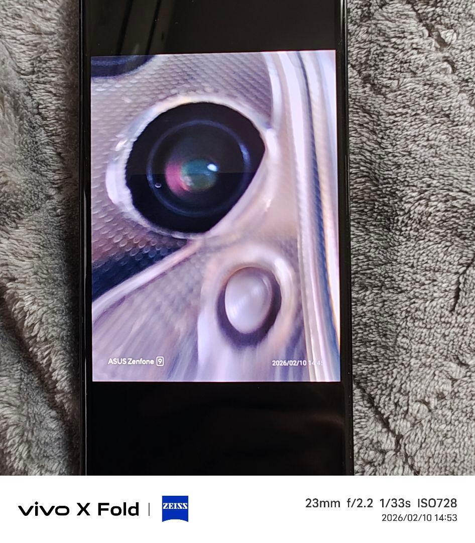 M*y様 ZenFone9 8/256 SIMフリー カメラ不良