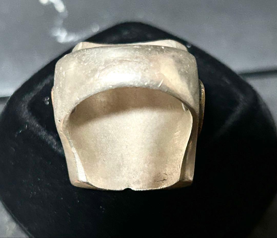 40s〜50s ビンテージ メキシカンリング メキシコ スカル 古着