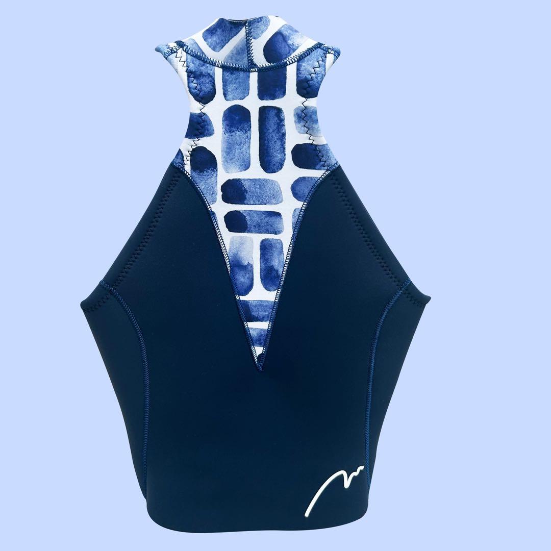 ネイビー ウェットスーツベスト 女性用