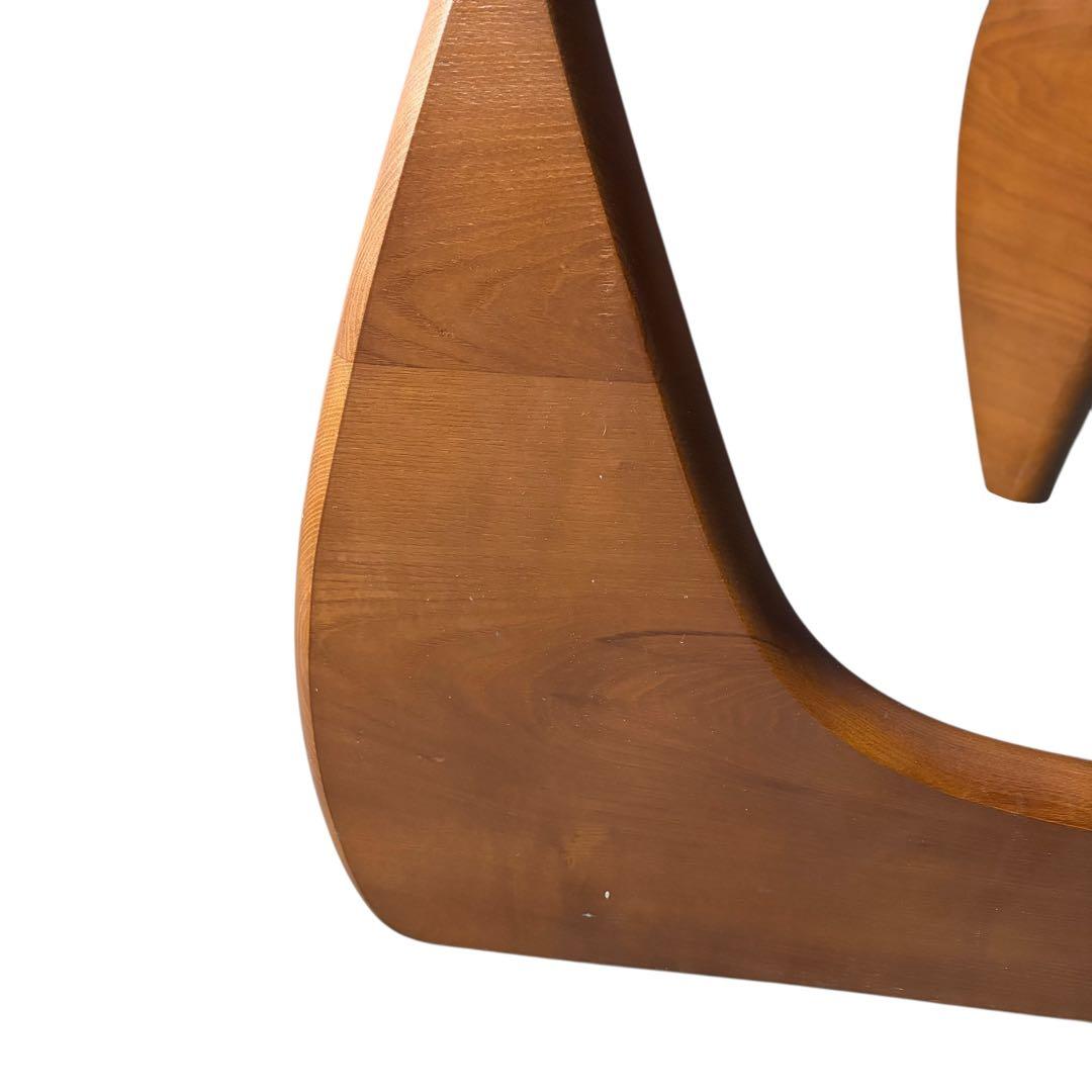 【希少】イサムノグチ コーヒーテーブル リプロダクト品　天板厚19ミリ ブラウン