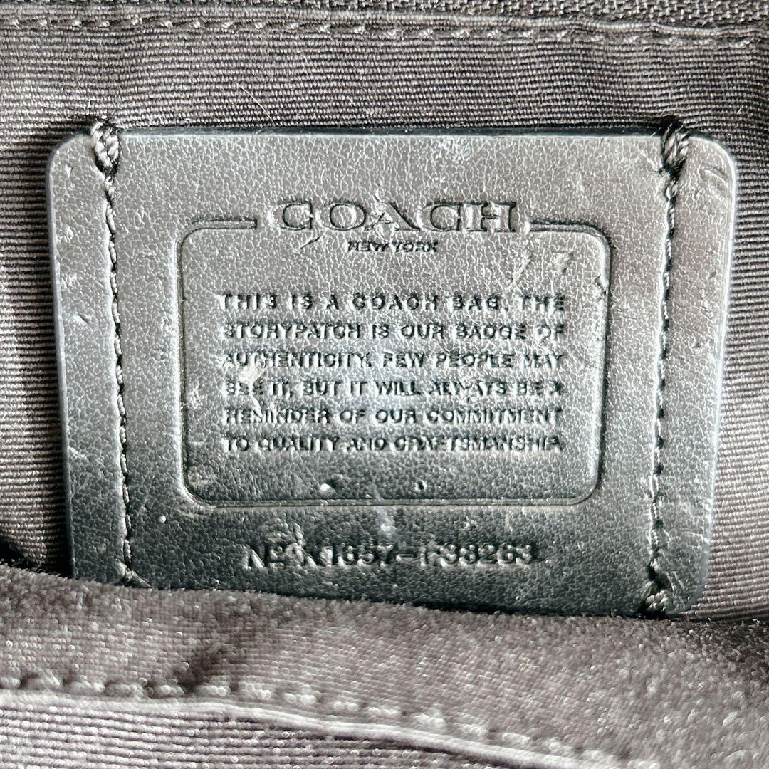 ✨美品✨COACH コーチ リュック バックパック レザー シボ革 ゴールド金具