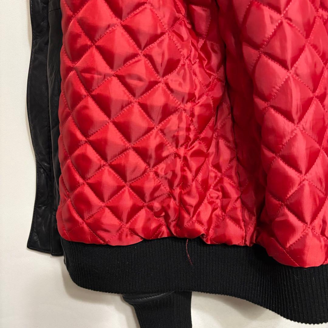 nano universe 羊革 ラムレザー シングルライダース L