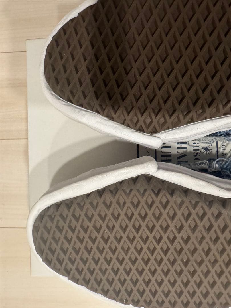 【値下げ】ミハラヤスヒロ×ナイジェルケーボン/デニム フリンジスニーカー