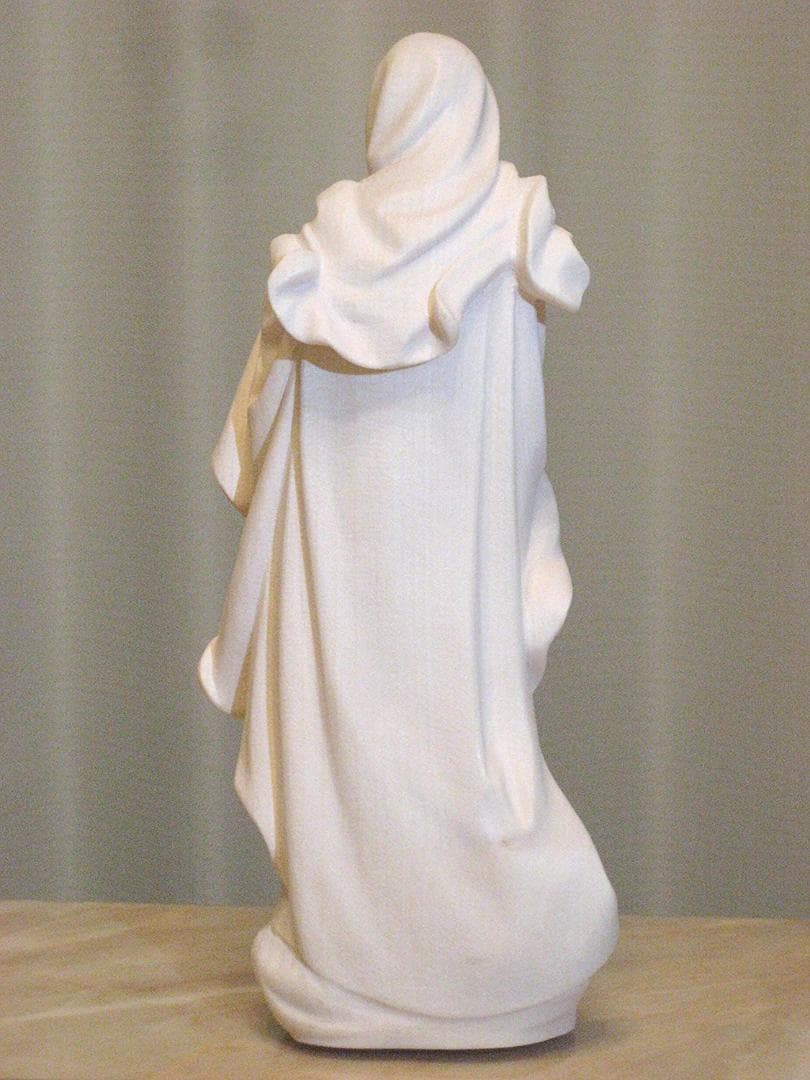 信者さん向け本物のマリアさま　マリア像　マリア様　20cm　木彫り　イタリア製