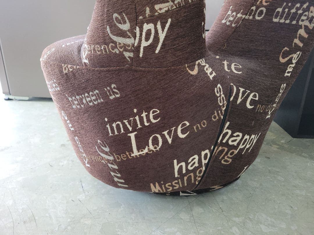 ハンド ソファー チェアー 回転式 1人掛け インテリア 椅子 イス　中古