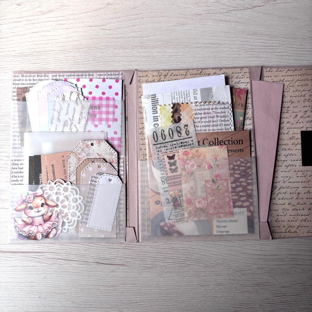 おすそ分けファイル　＊ ダイカット416　素材　コラージュ　クラフトパンチ