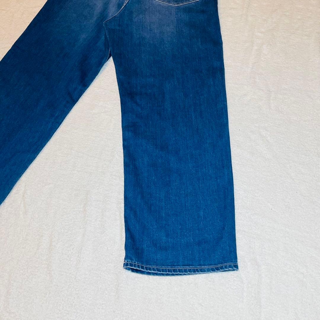 YANUK JOAN 別注JEANS FACTORYハイウエスト ワイドデニム