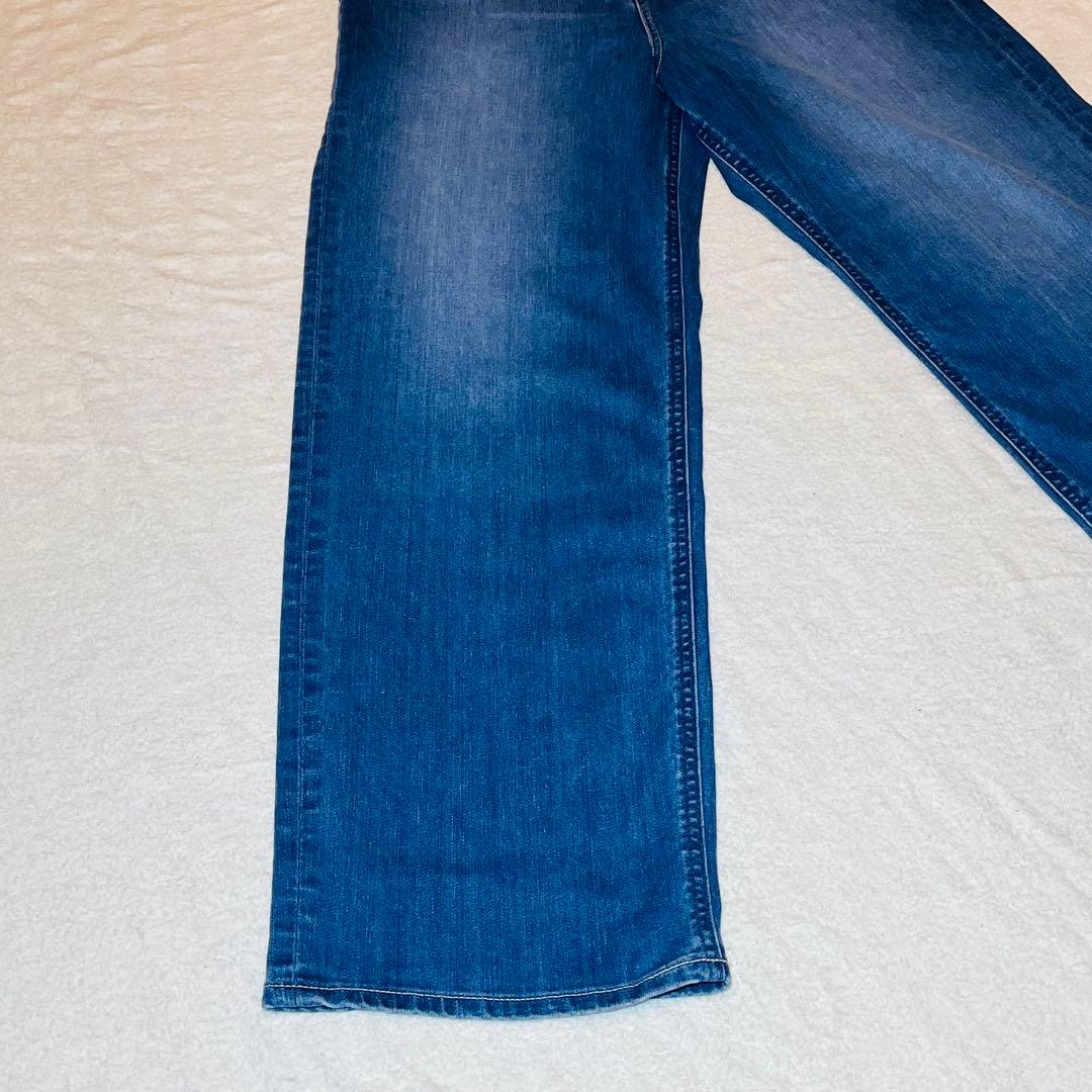 YANUK JOAN 別注JEANS FACTORYハイウエスト ワイドデニム