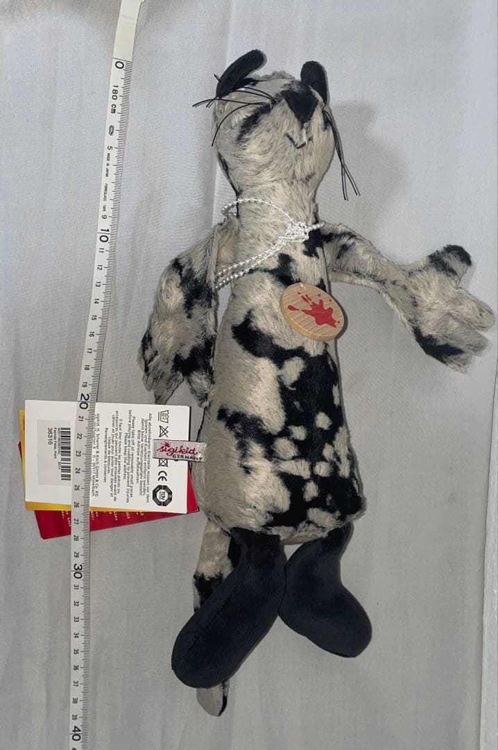 sigikid シギキッド　ネコ ぬいぐるみ　オフィスキャット タグあり