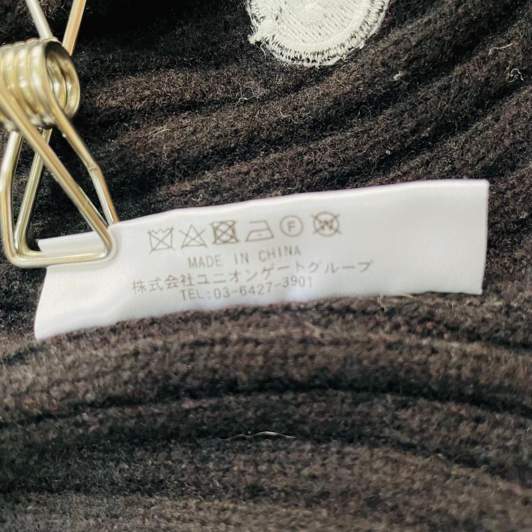 6407【美品】ブリーフィング　タートルネックリブニット　セーター　レディース