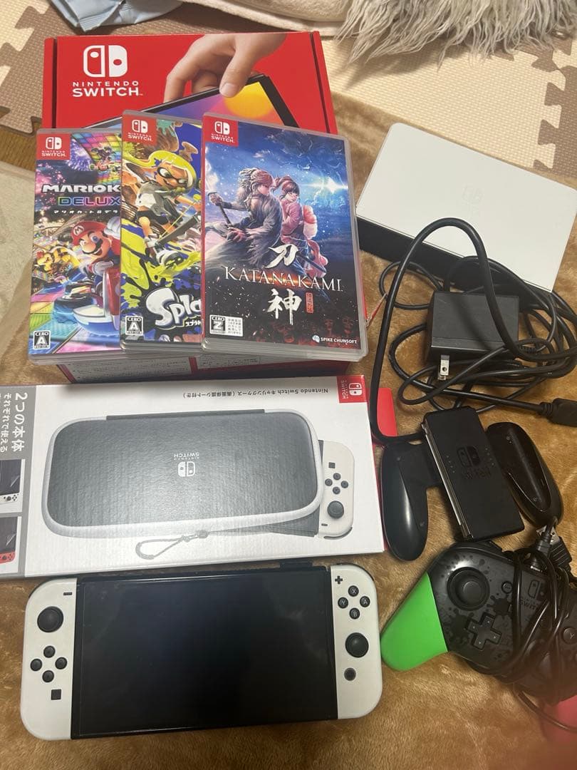 Switch本体、カセット、その他まとめ売り