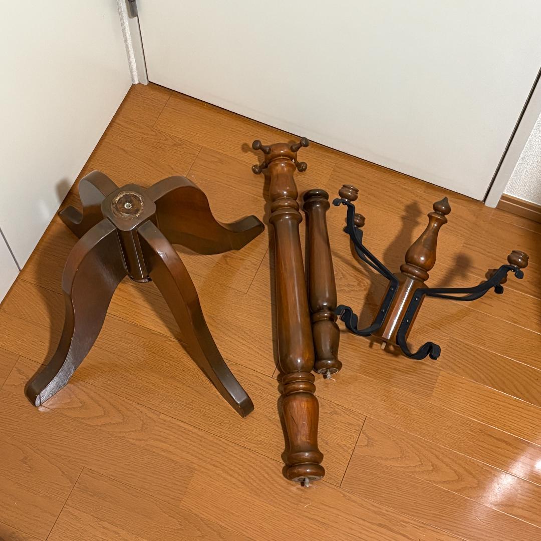 【高級】Karimoku コロニアル ポールハンガー カリモク アンティーク