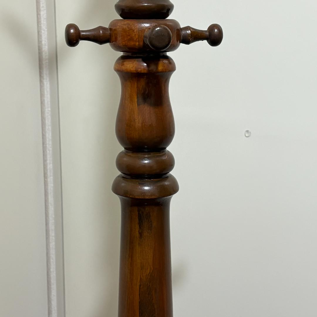 【高級】Karimoku コロニアル ポールハンガー カリモク アンティーク