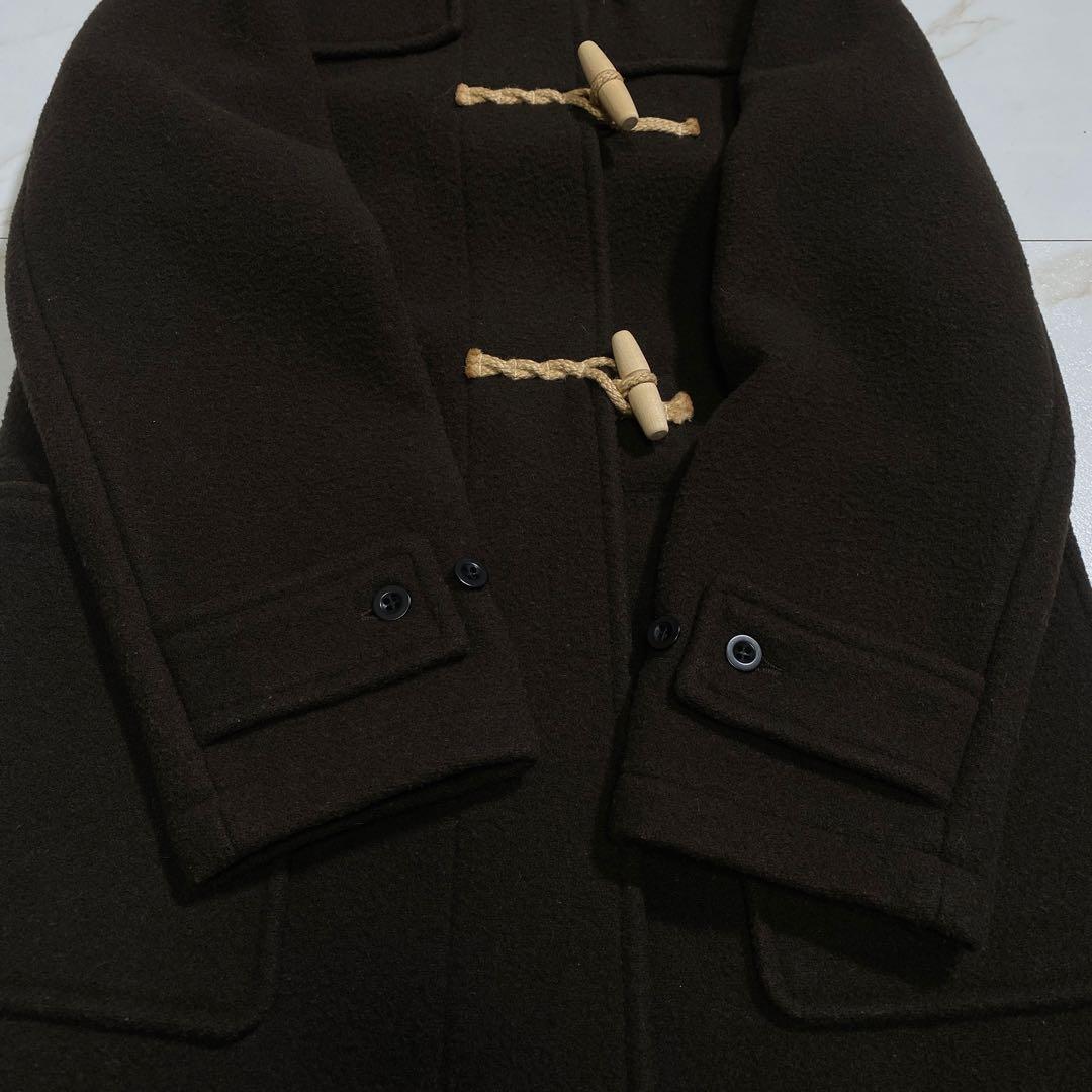 現行⭐︎グローバーオール イギリス製 モンティ ダッフルコート ブラウン XL位