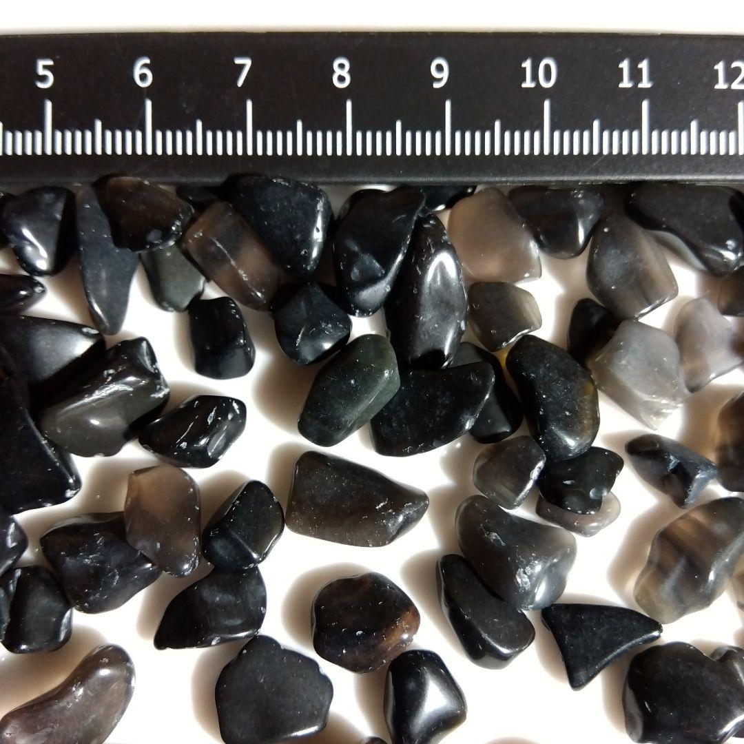 在庫整理特価　黒水晶　モリオン　さざれ　10kg　天然石　さざれ石　細石　大量