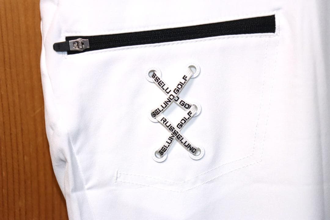 新品 ラッセルノ ゴルフ SKINNY GOLF PANTS (7/2XL) Ⓗ